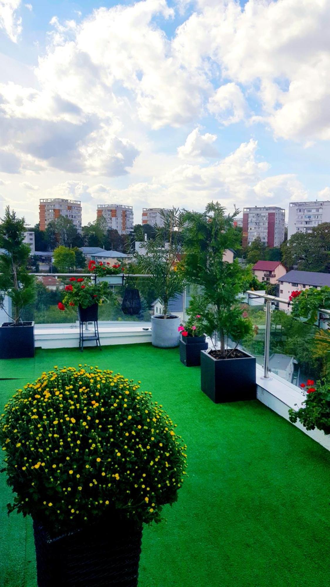 Penthouse View Aeroport Iasi Lejlighed Eksteriør billede