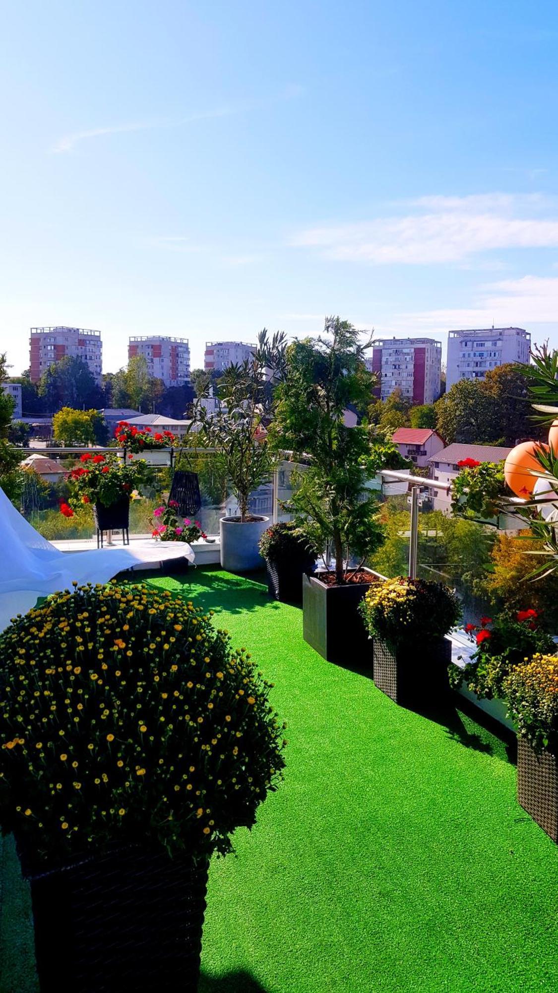 Penthouse View Aeroport Iasi Lejlighed Eksteriør billede