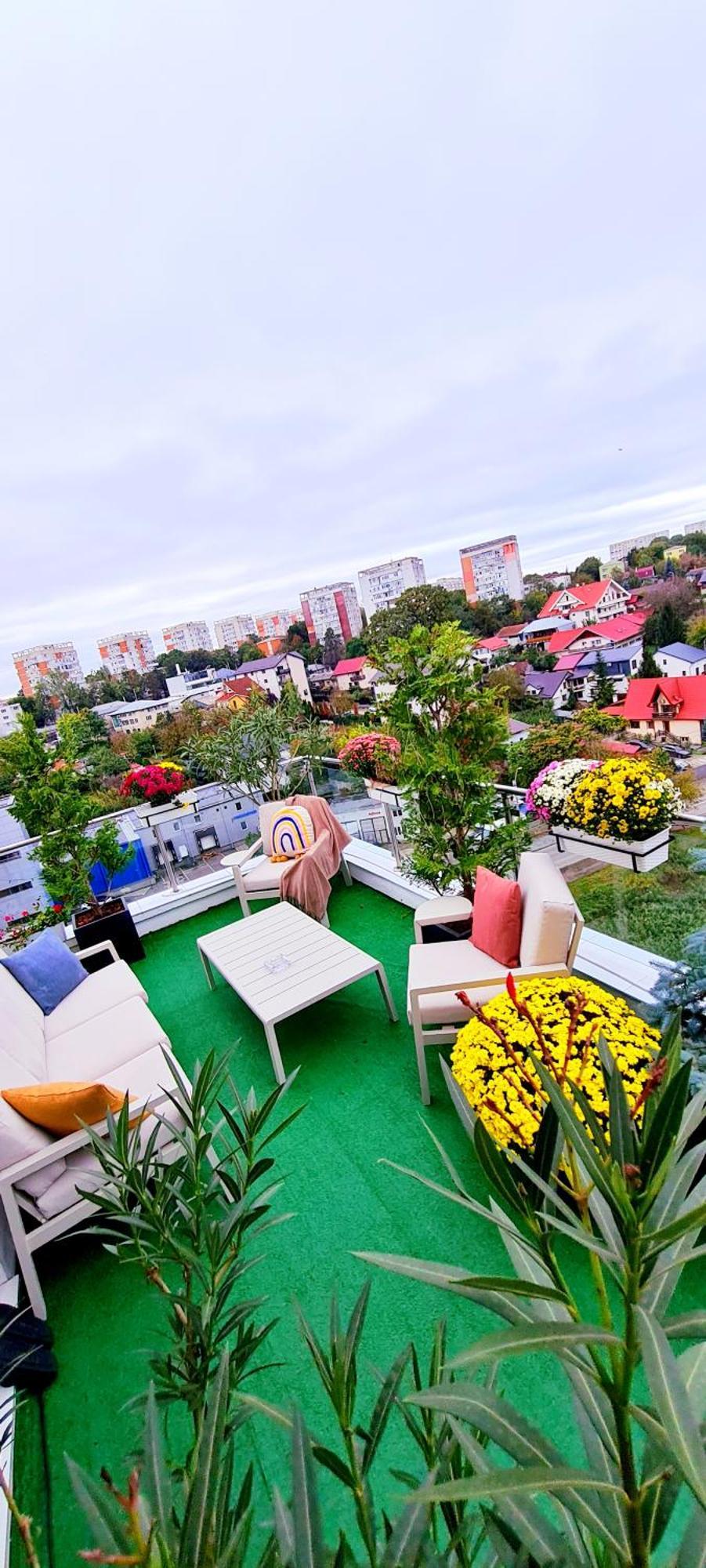Penthouse View Aeroport Iasi Lejlighed Eksteriør billede