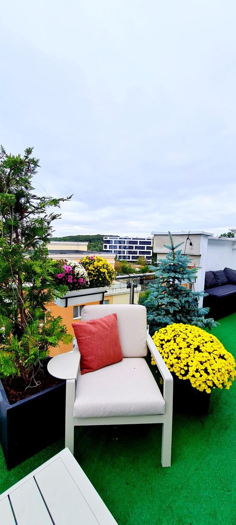 Penthouse View Aeroport Iasi Lejlighed Eksteriør billede